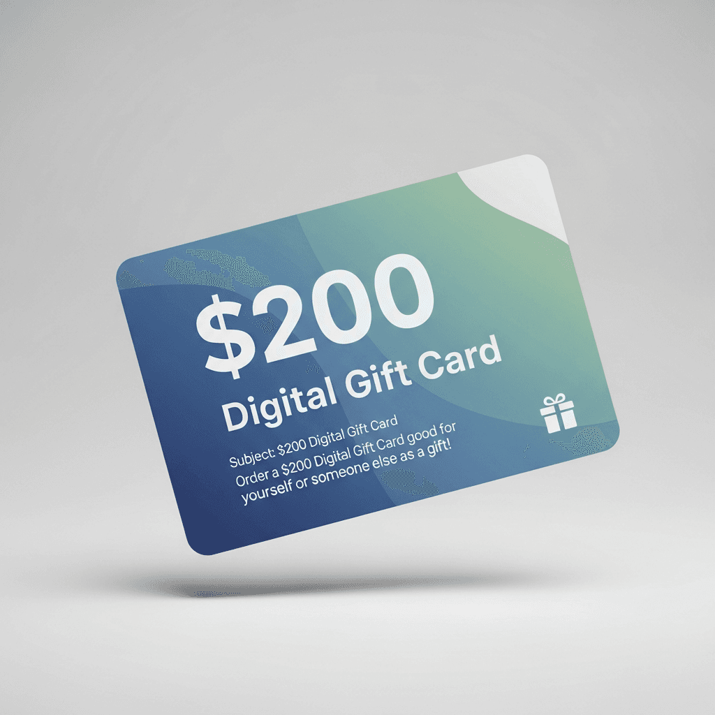 $200 Digital Gift Card